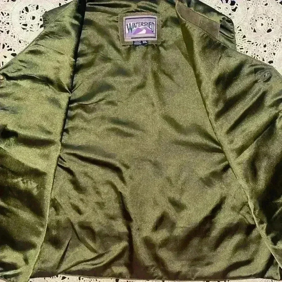 Vintage William Barry Watershed suede vest - Picture 5 of 6